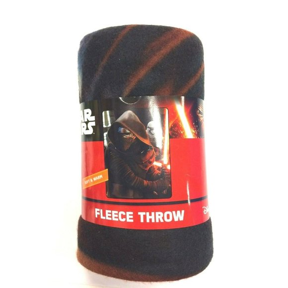STAR WARS FLEECE BLANKET THROW SOFT LIGHTWEIGHT NWT LICENSED by NORTHWEST CO - Picture 1 of 2